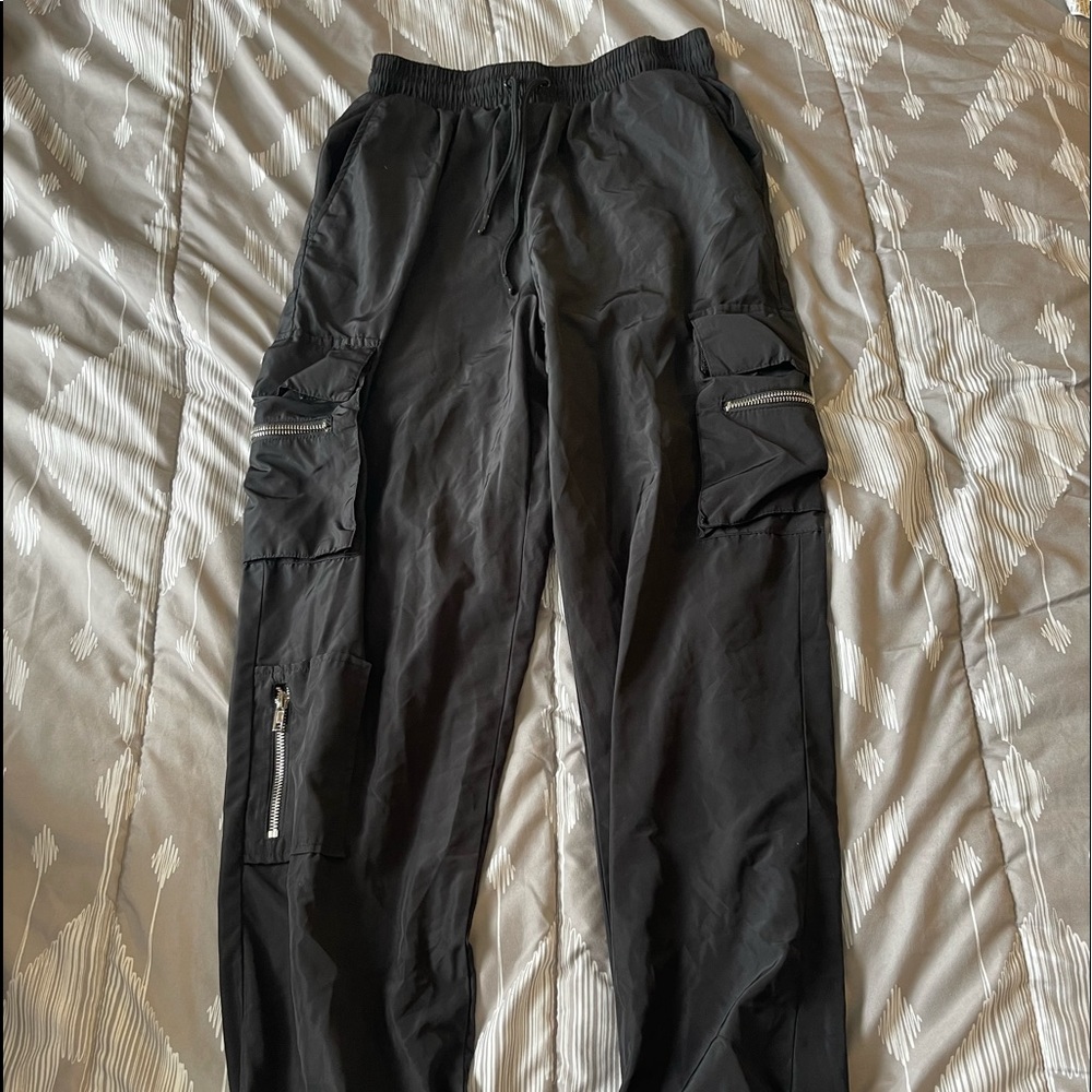 Black joggers